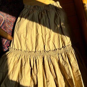 Vintage Japanese Ruffle Skirt
